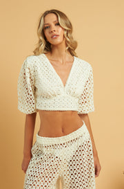 White Lori Top