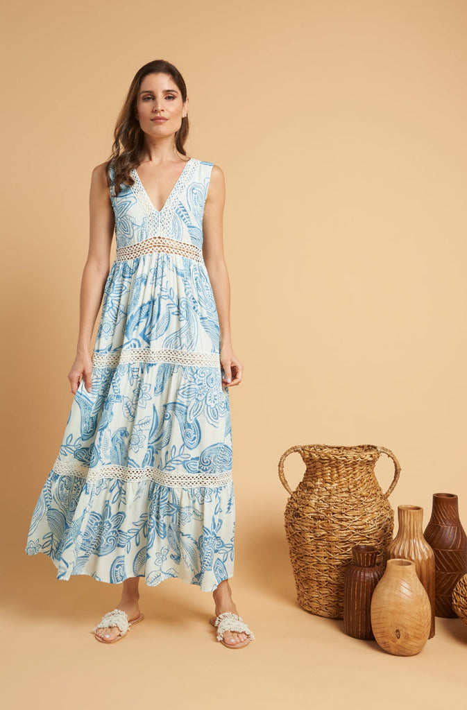 Kerala Maxi Dress Blue