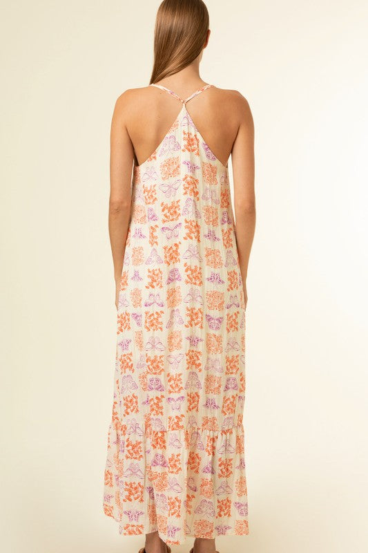 Back View - Anais Maxi Dress