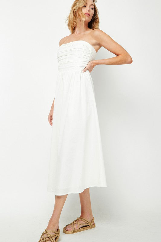 Off White Tube Maxi Dress – Mave Boutique Off White Tube Maxi Dress – Mave Boutique