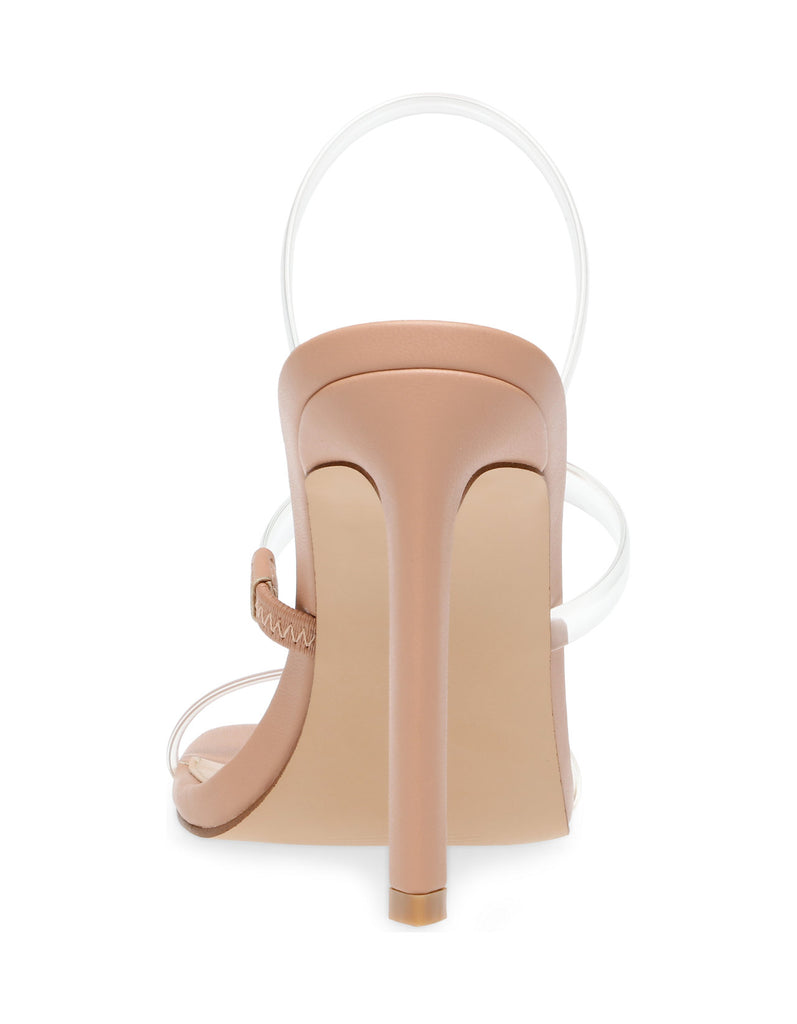 Heel of Steve Madden Gracey Clear Shoes